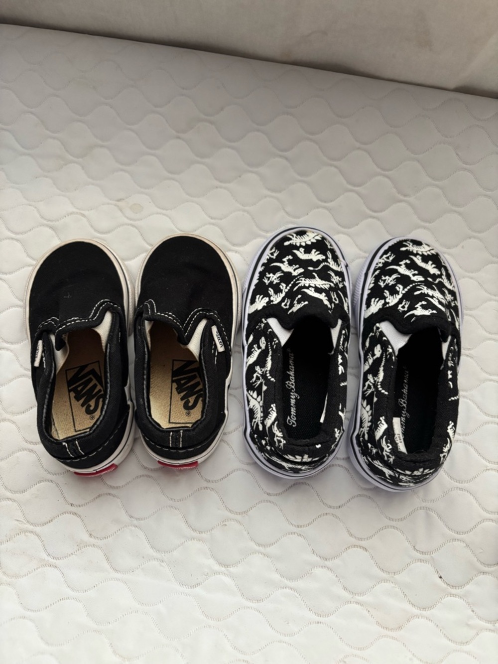 Bundle toddler boy shoes - vans style size 5 & 7
